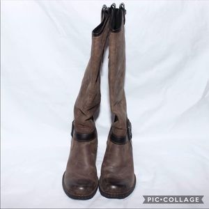 BORN Knee Length leather boots
